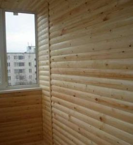 Как утеплить балкон вагонкой