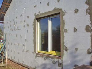Утепление фасадов стен пенопластом Кривои Рог